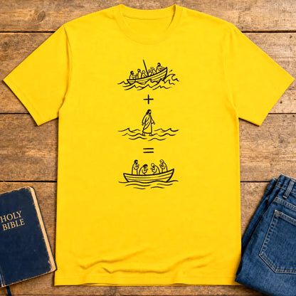 Peace in the Storm T-Shirt - Daisy