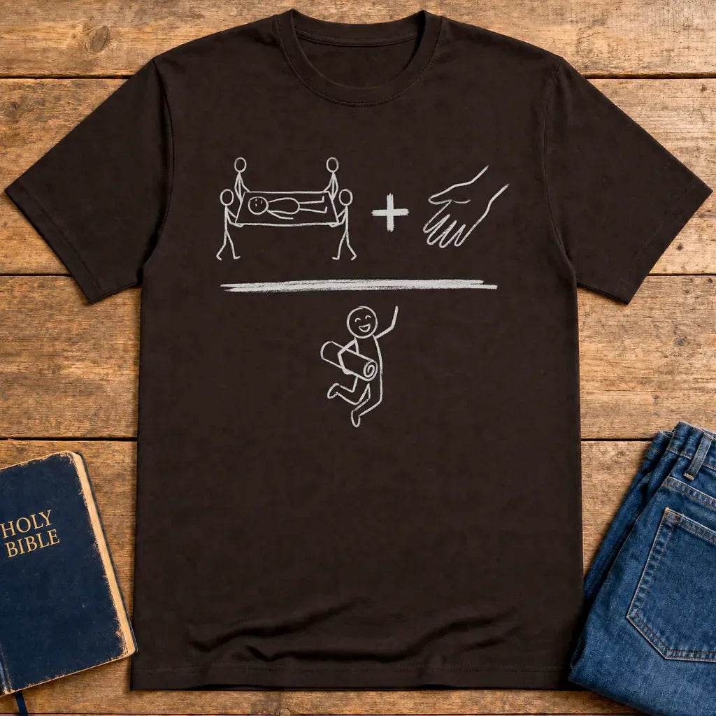 Miracle in Motion T-Shirt - Dark Chocolate