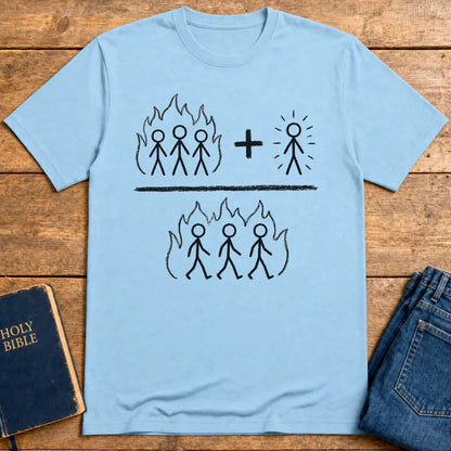 Fourth Man in the Fire T-Shirt - Light Blue