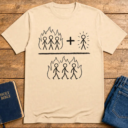 Fourth Man in the Fire T-Shirt - Natural
