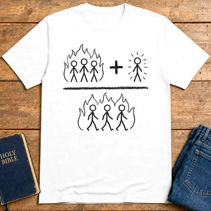 Fourth Man in the Fire T-Shirt - White