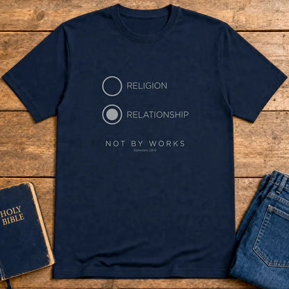 Relationship Over Religion T-Shirt - Navy