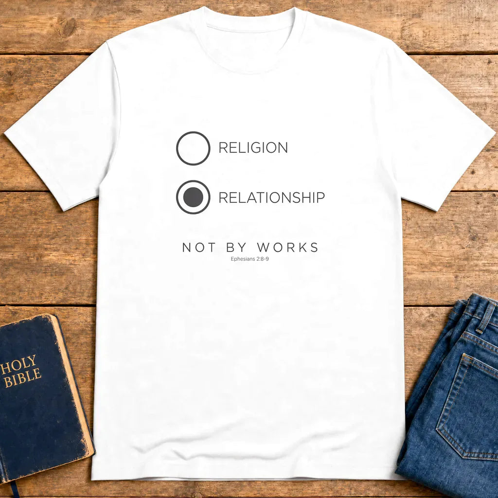 Relationship Over Religion T-Shirt - White