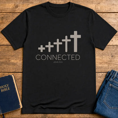 Connected in Christ T-Shirt - Black
