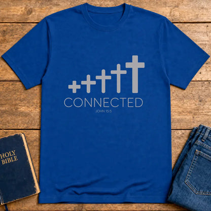 Connected in Christ T-Shirt - Royal