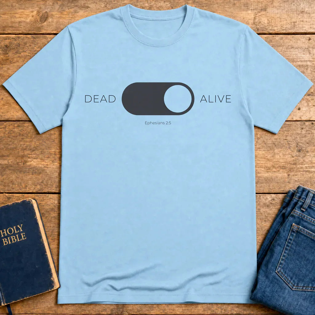 Dead to Alive Switch T-Shirt - Light Blue