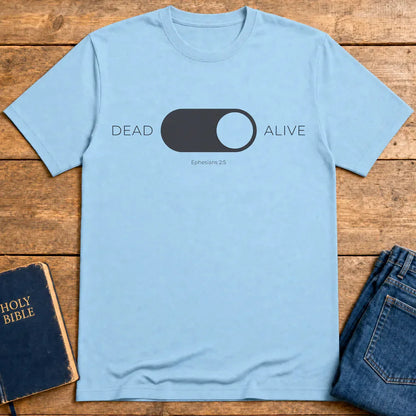 Dead to Alive Switch T-Shirt - Light Blue