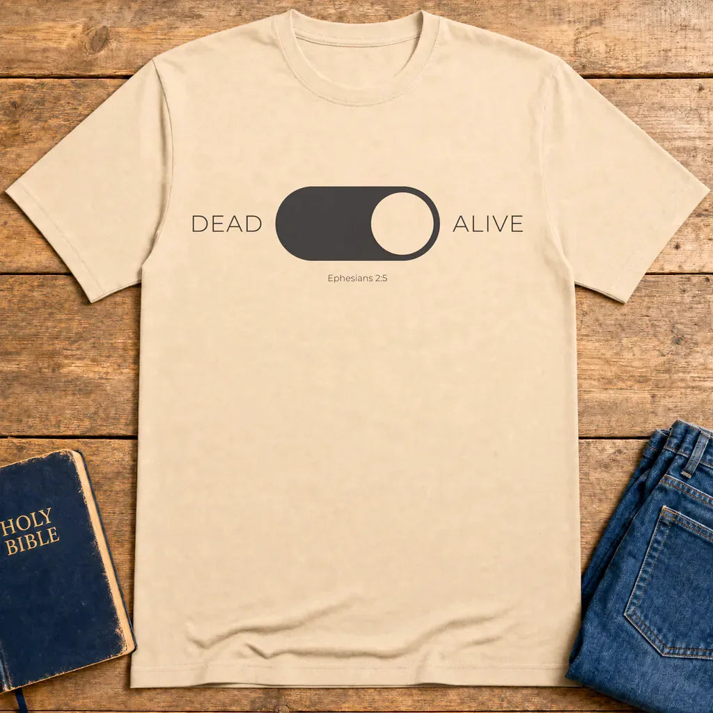 Dead to Alive Switch T-Shirt - Natural