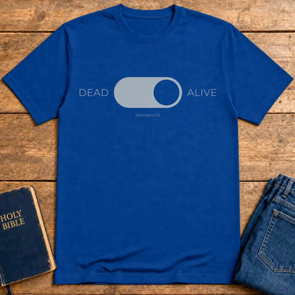 Dead to Alive Switch T-Shirt - Royal