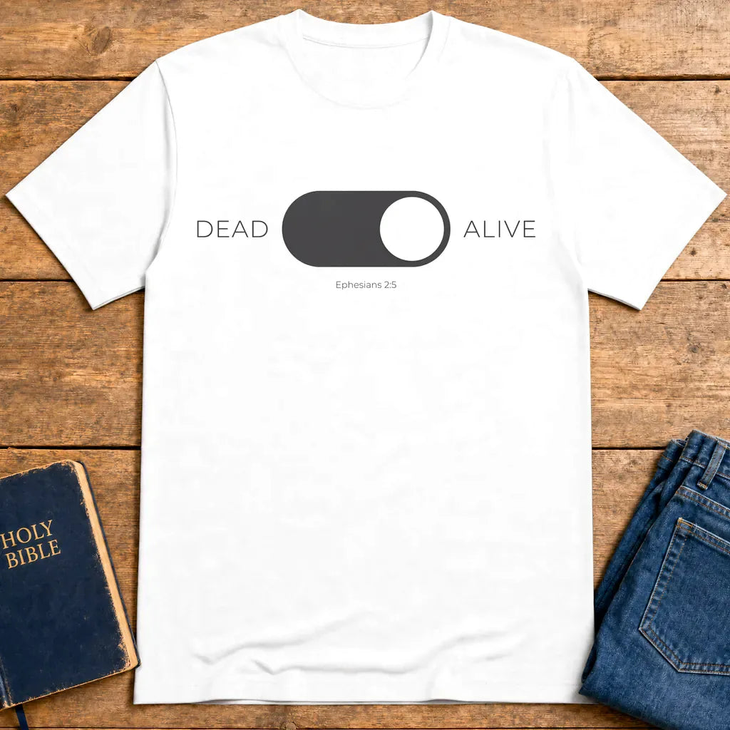Dead to Alive Switch T-Shirt - White
