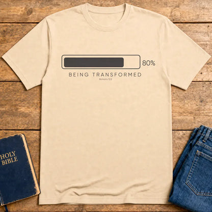 Being Transformed Progress T-Shirt - Natural