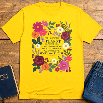 Hope and a Future T-Shirt - Daisy