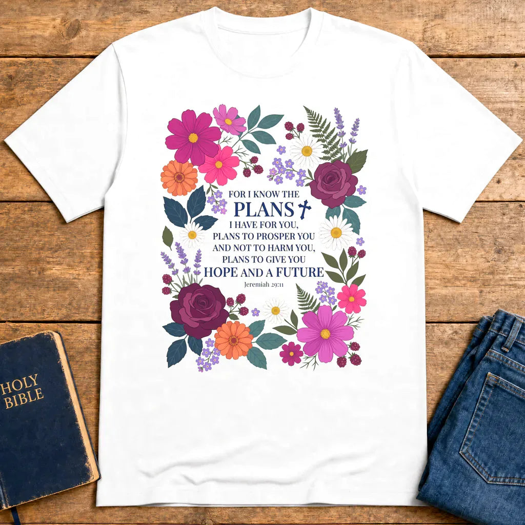 Hope and a Future T-Shirt - White