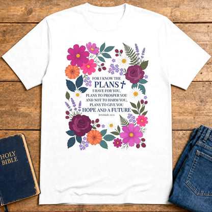 Hope and a Future T-Shirt - White