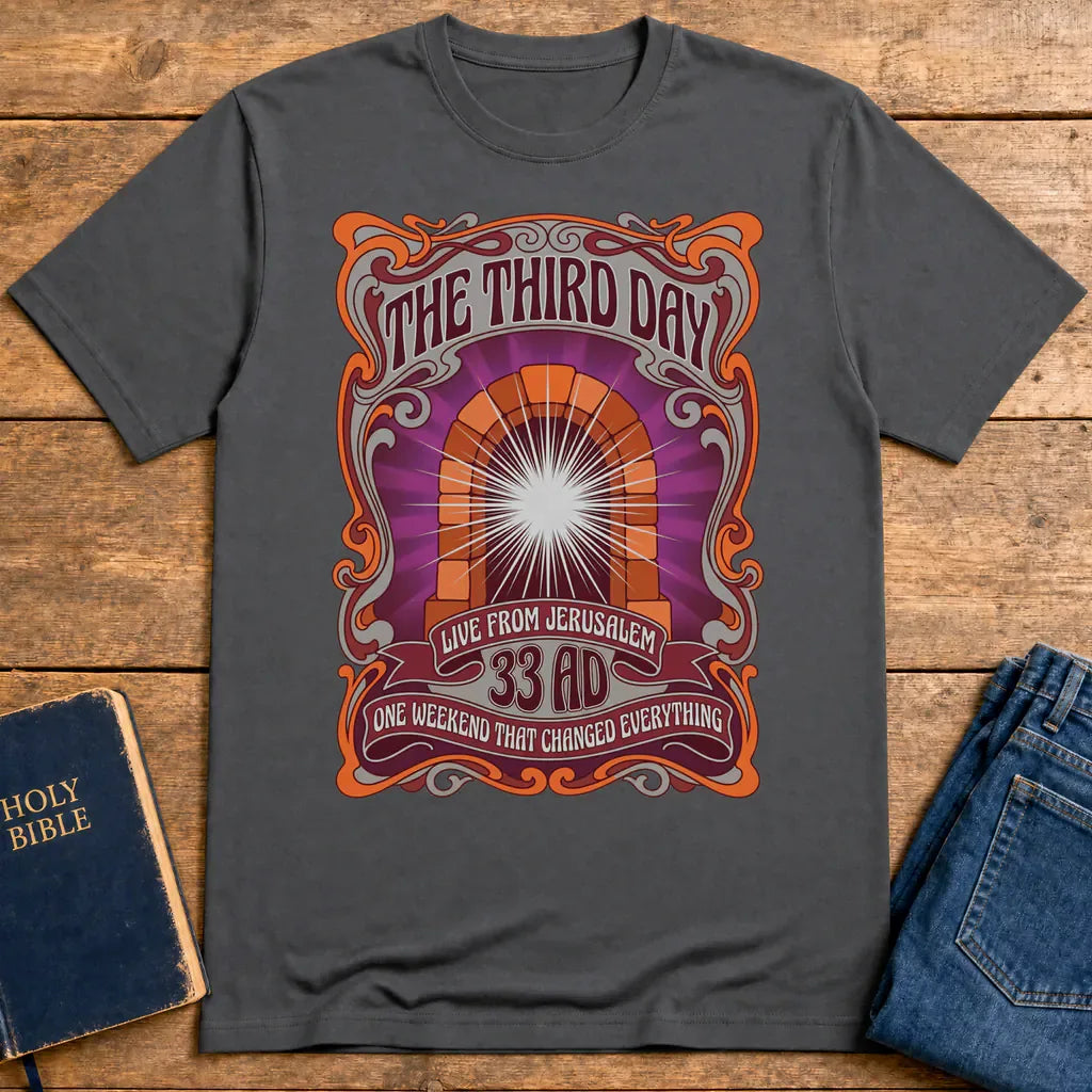 The Third Day T-Shirt - Charcoal