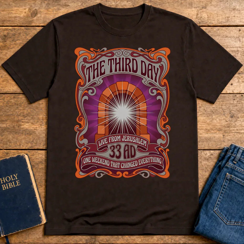 The Third Day T-Shirt - Dark Chocolate