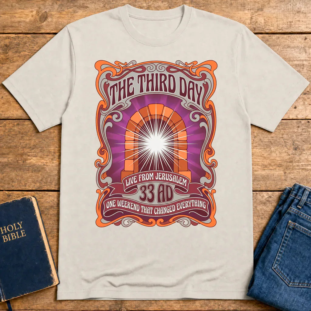 The Third Day T-Shirt - Ice Grey
