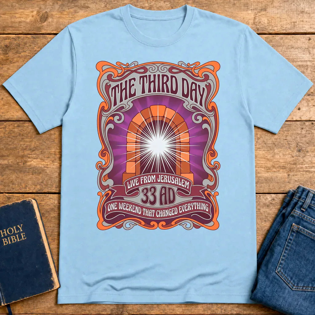 The Third Day T-Shirt - Light Blue