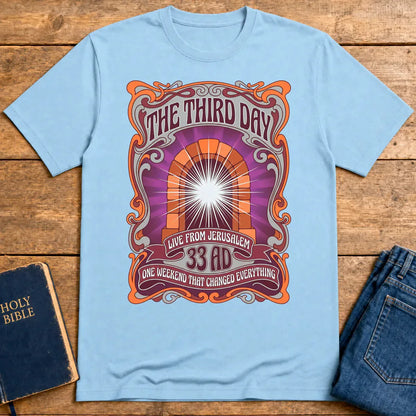 The Third Day T-Shirt - Light Blue