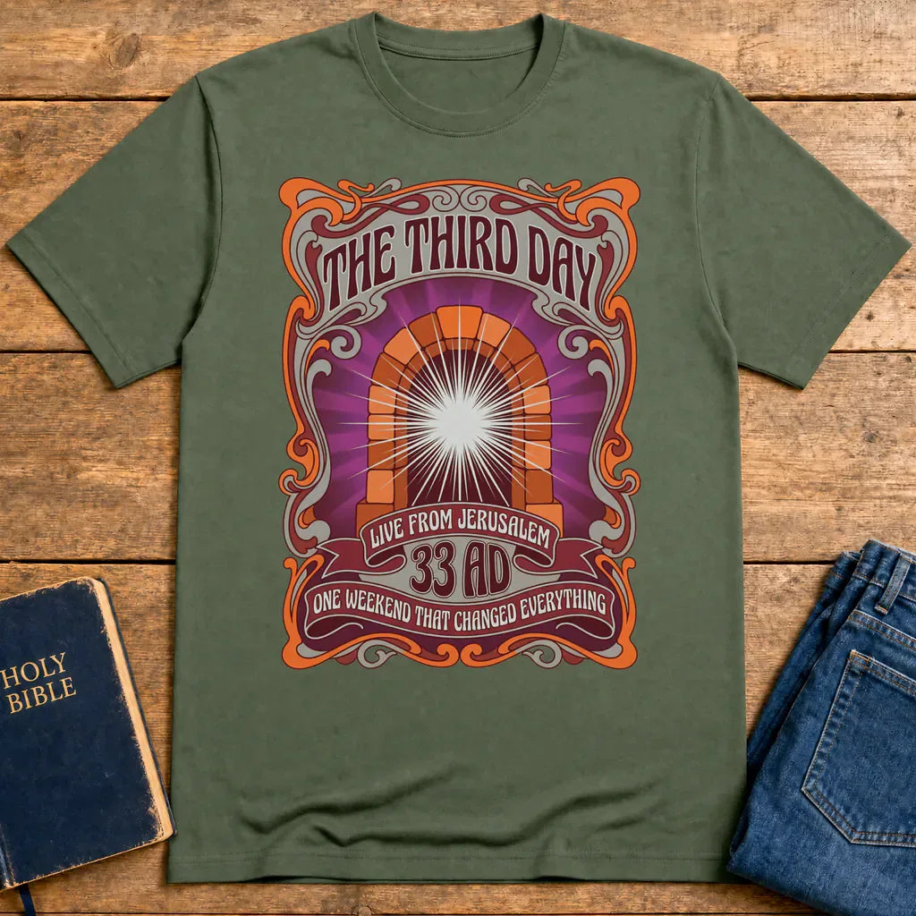 The Third Day T-Shirt - Military Green