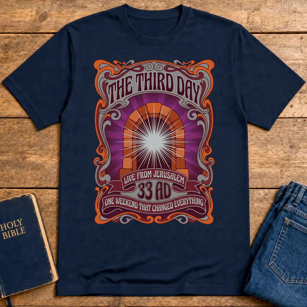 The Third Day T-Shirt - Navy