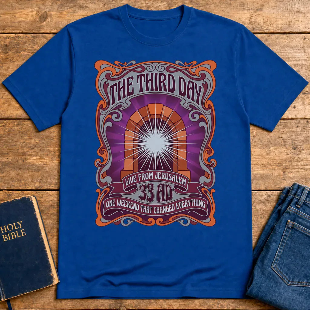 The Third Day T-Shirt - Royal