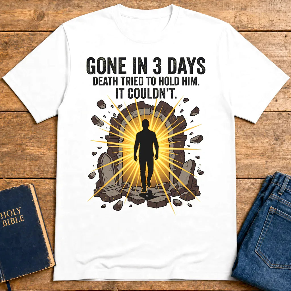 Gone In 3 Days T-Shirt - White