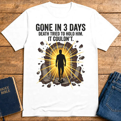Gone In 3 Days T-Shirt - White
