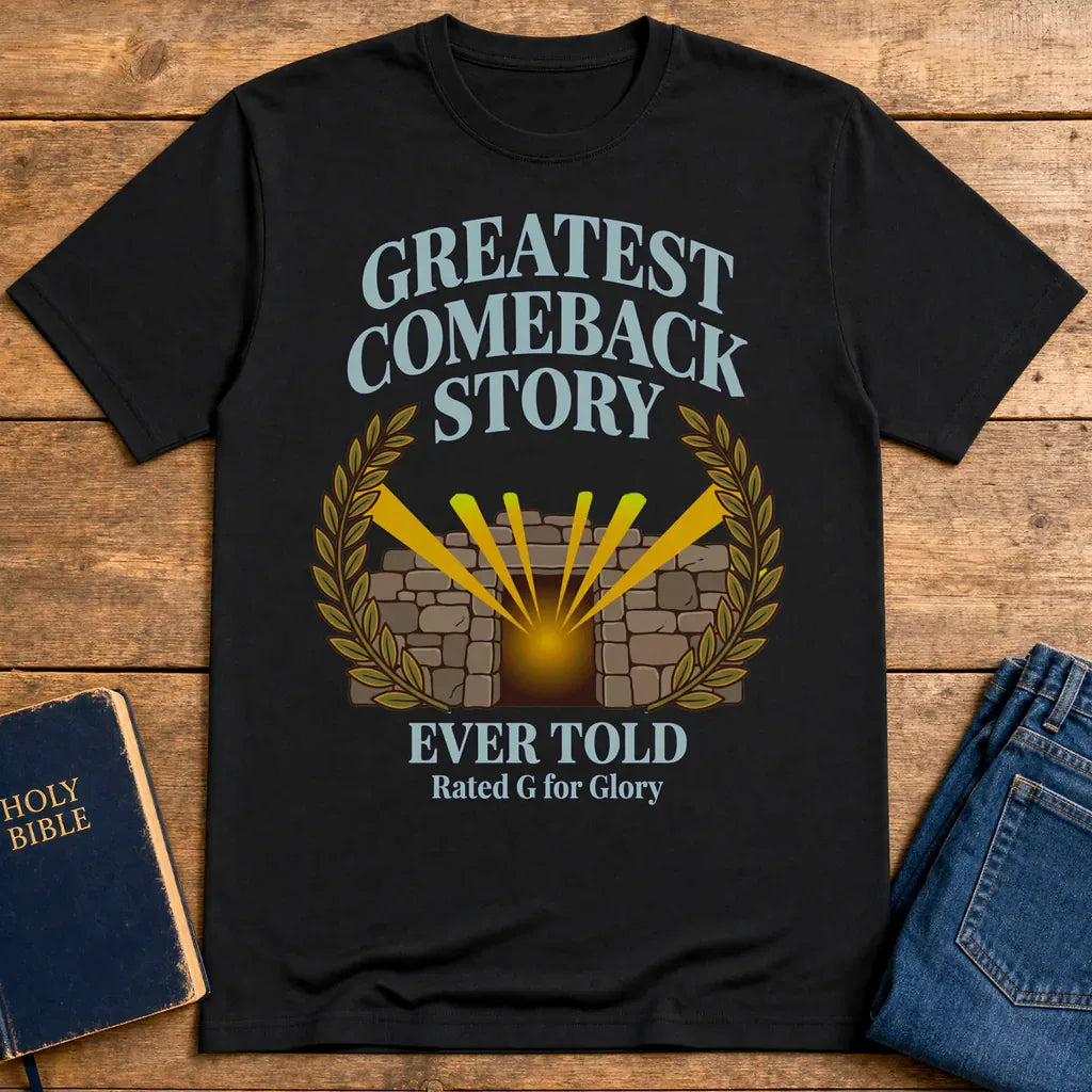 Greatest Comeback Story T-Shirt - Black