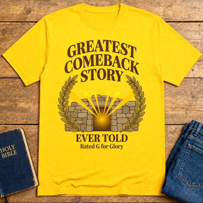 Greatest Comeback Story T-Shirt - Daisy