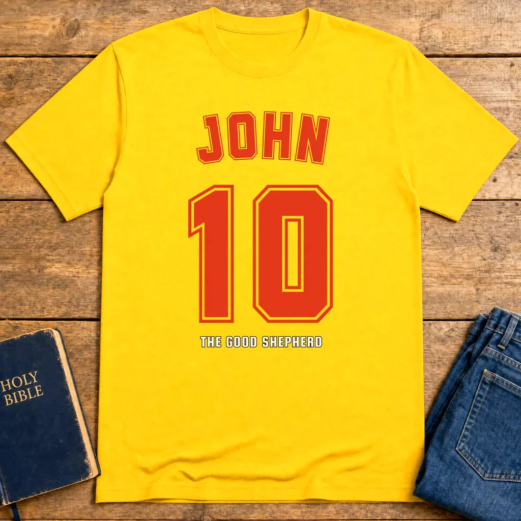 John 10 The Good Shepherd T-Shirt - Daisy