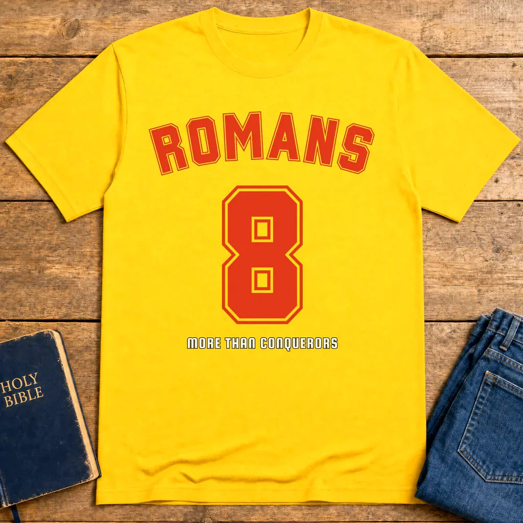 Romans 8 Victory T-Shirt - Daisy