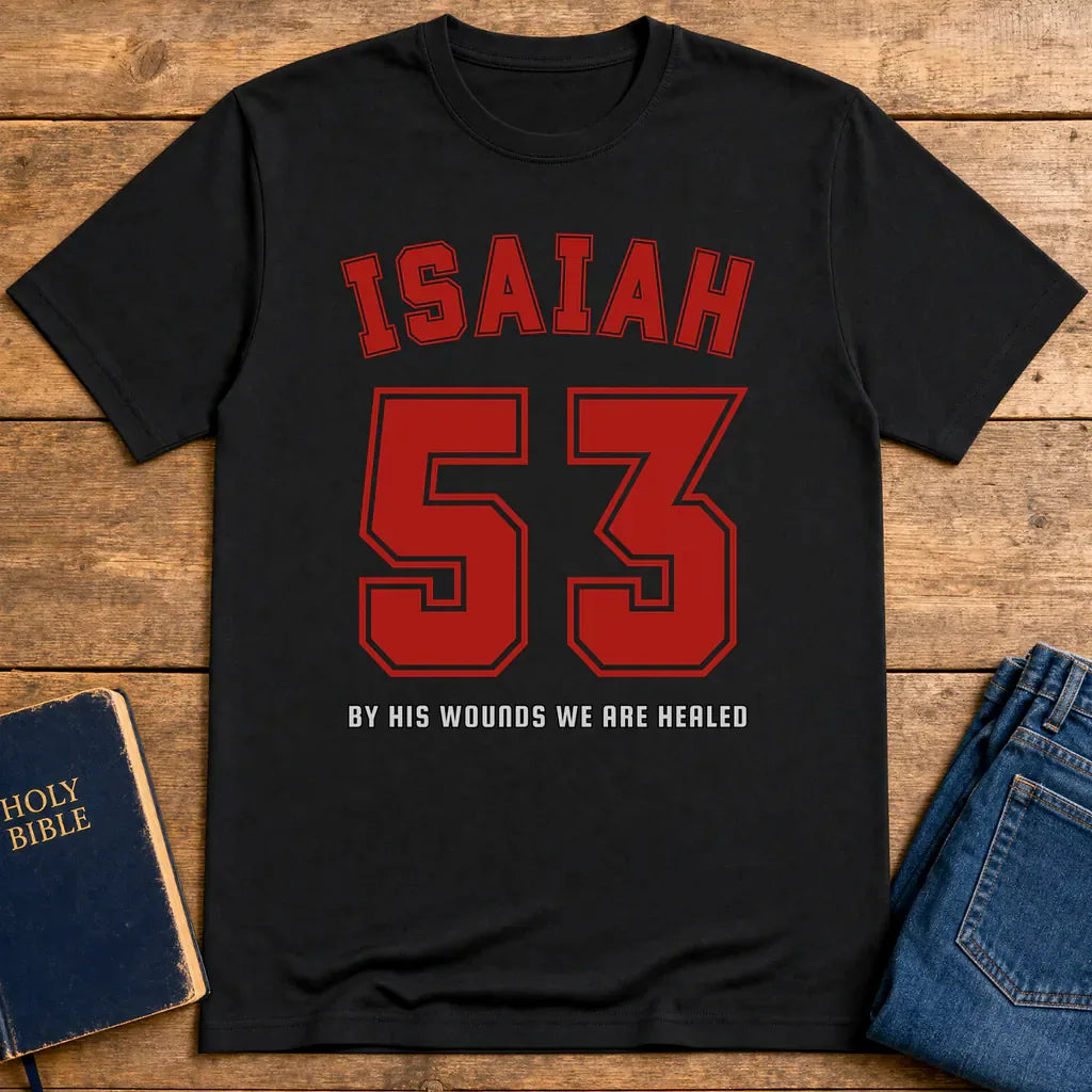 Isaiah 53 Victory T-Shirt - Black