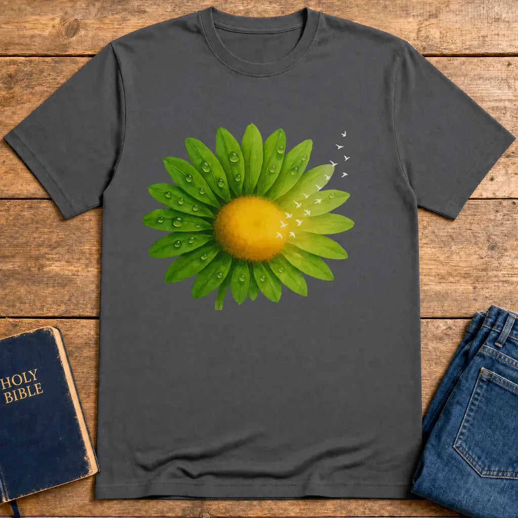 Bloom and Soar T-Shirt - Charcoal