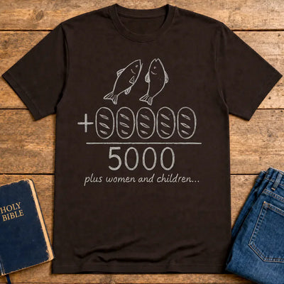 Miracle of 5000 T-Shirt - Dark Chocolate
