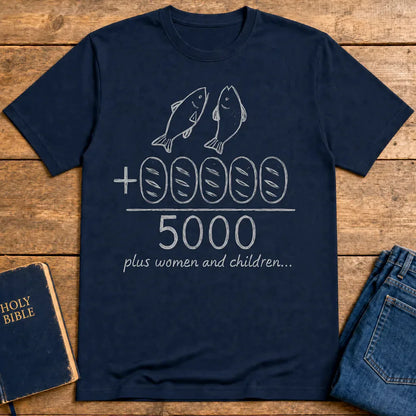 Miracle of 5000 T-Shirt - Navy