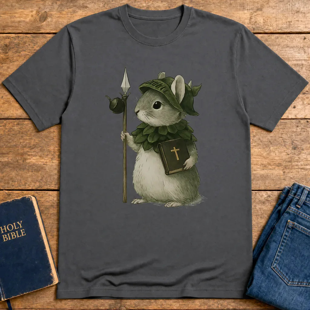 Brave Little Warrior T-Shirt - Charcoal