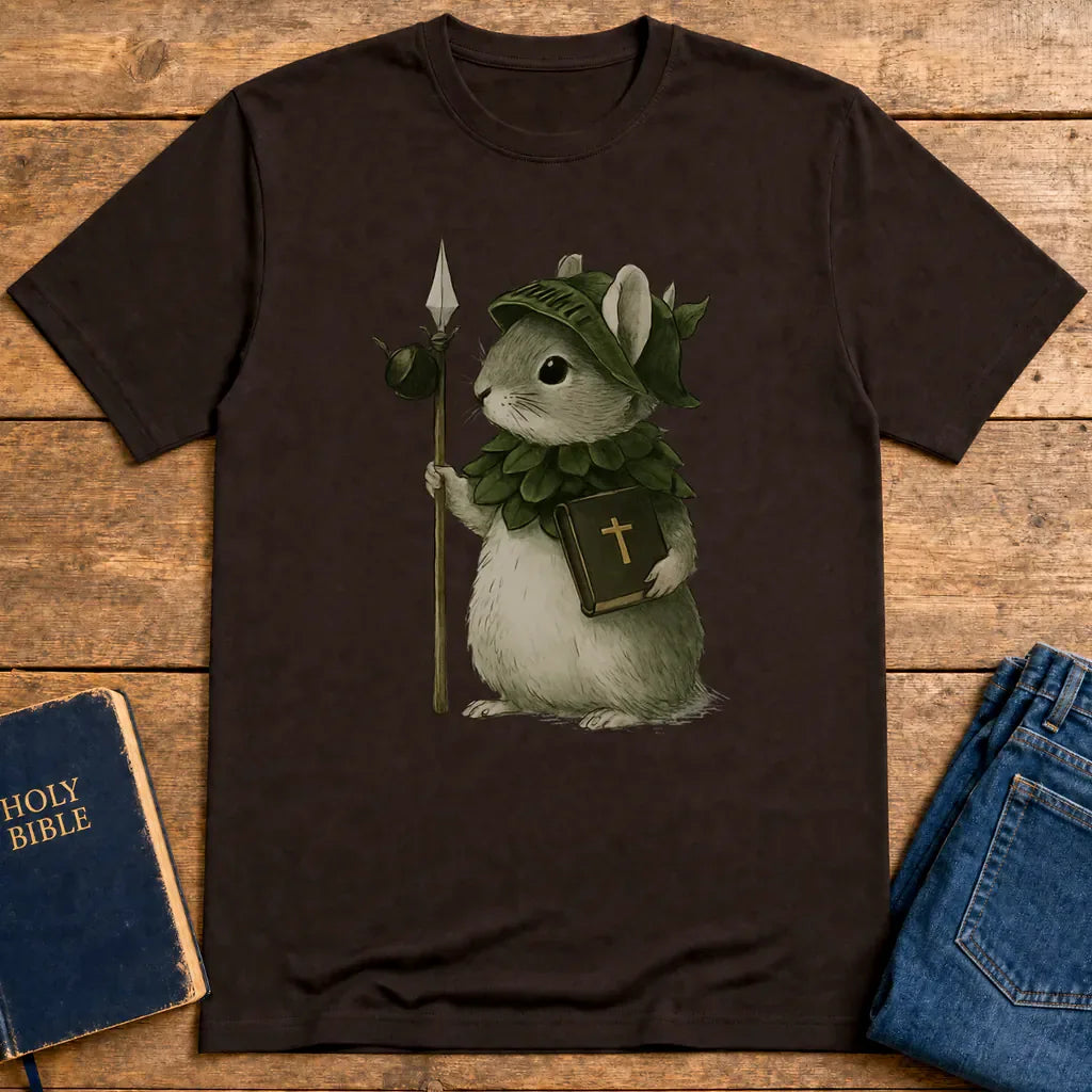 Brave Little Warrior T-Shirt - Dark Chocolate