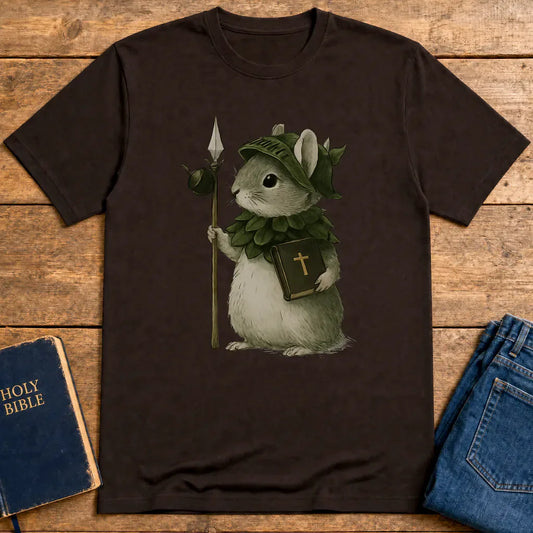 Brave Little Warrior T-Shirt - Dark Chocolate