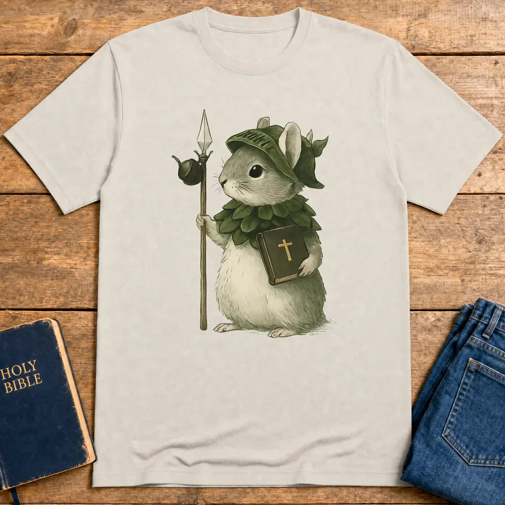 Brave Little Warrior T-Shirt - Ice Grey