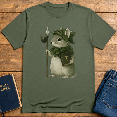 Brave Little Warrior T-Shirt - Military Green