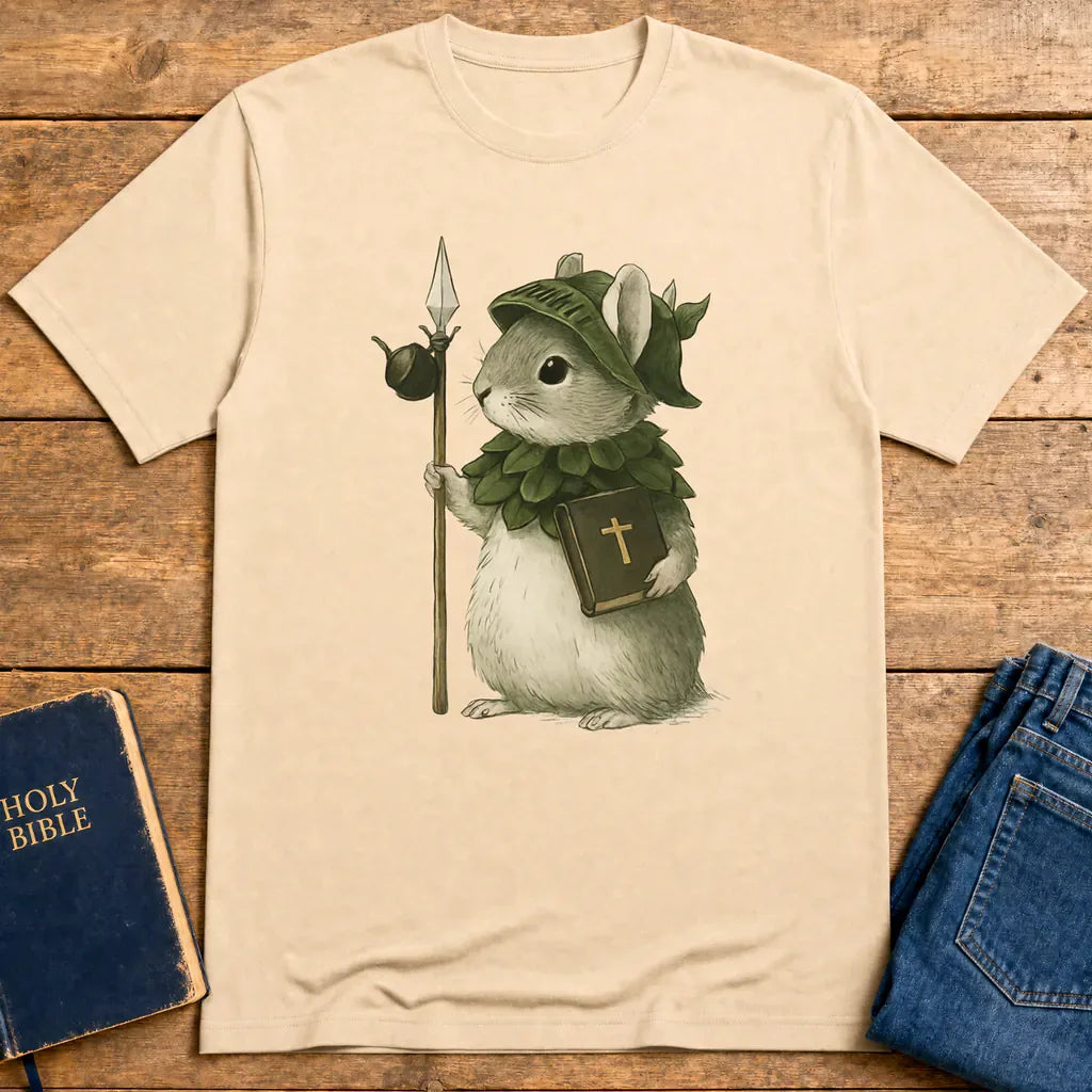 Brave Little Warrior T-Shirt - Natural