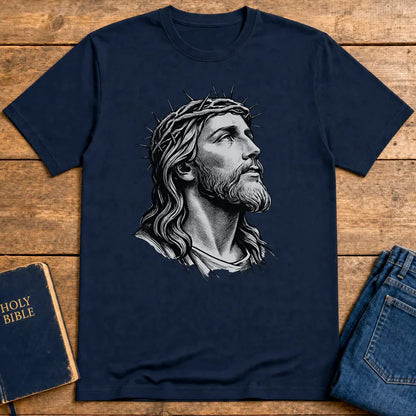 Crowned Savior T-Shirt - Navy