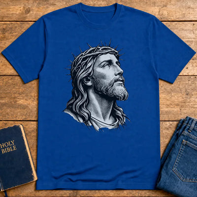 Crowned Savior T-Shirt - Royal