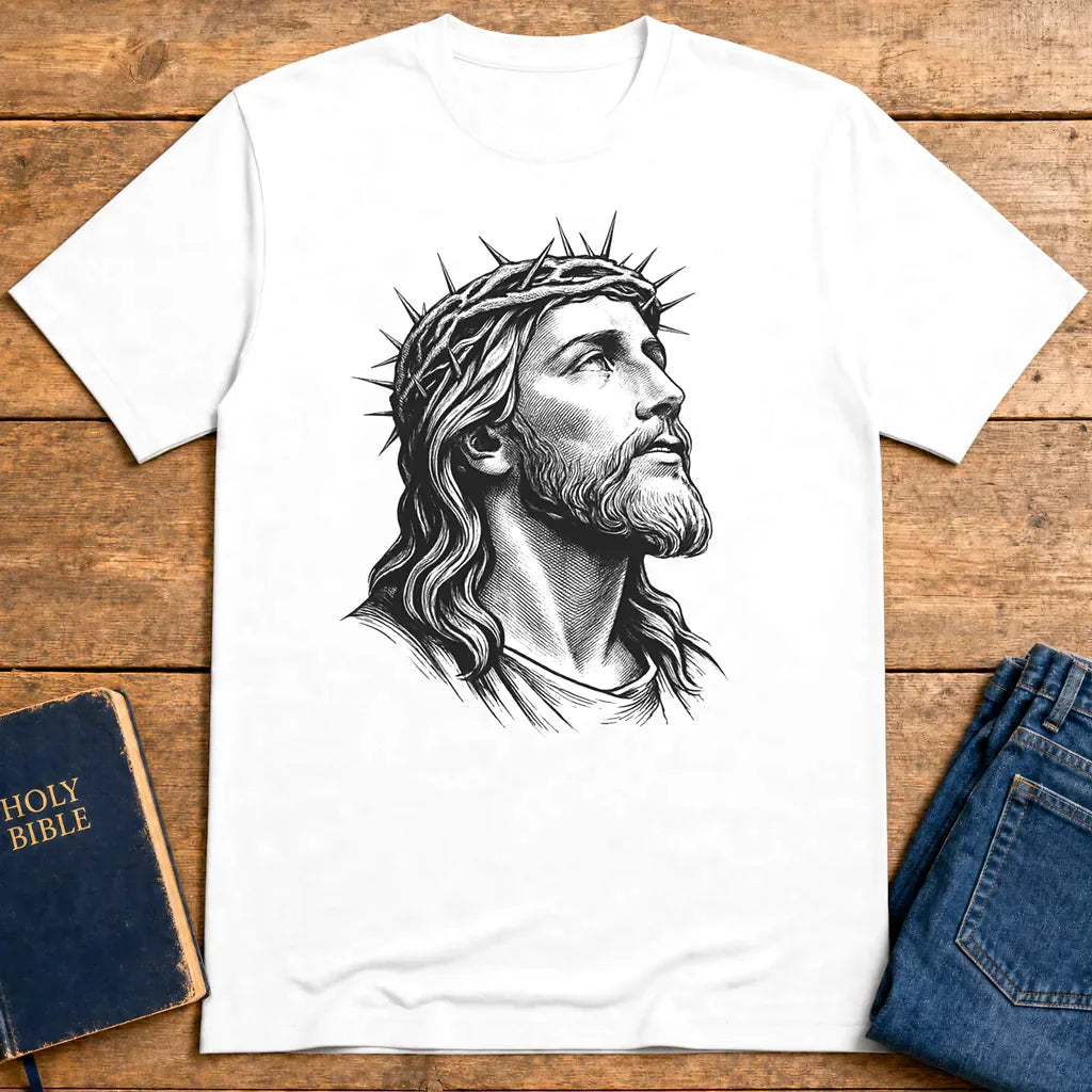Crowned Savior T-Shirt - White