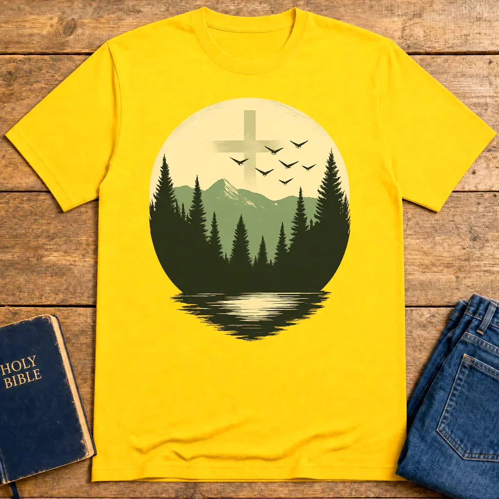 Wilderness Cross T-Shirt - Daisy
