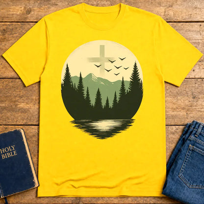 Wilderness Cross T-Shirt - Daisy