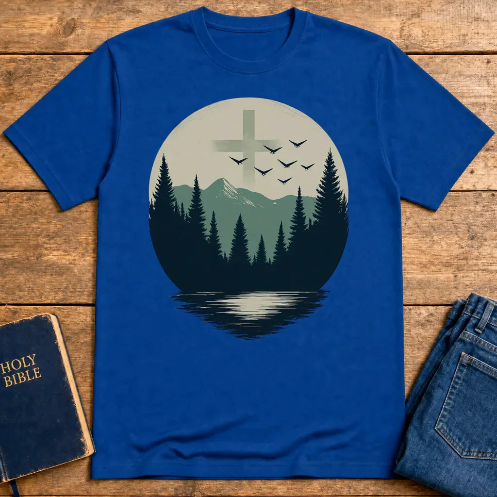 Wilderness Cross T-Shirt - Royal
