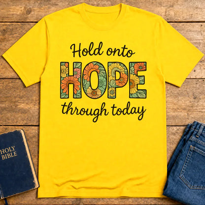 Hope Through Flowers T-Shirt - Daisy