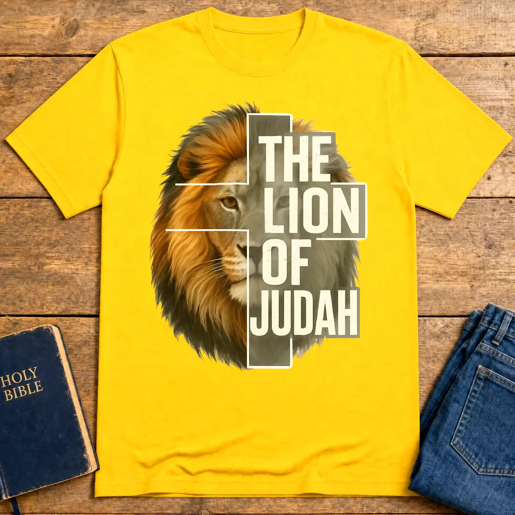 The Lion of Judah T-Shirt - Daisy